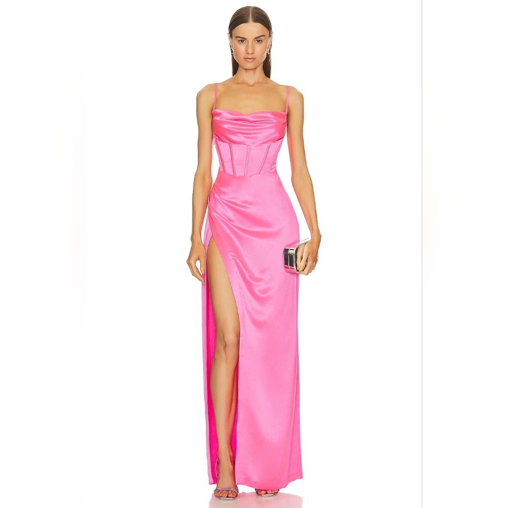 Retrofete Rosa Dress Size Xs In Hyper Pink new Without Tags